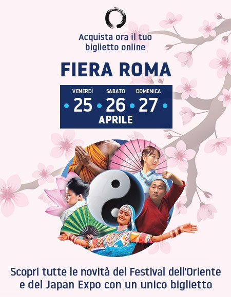 Locandina del Festival dell'Oriente Roma 2025